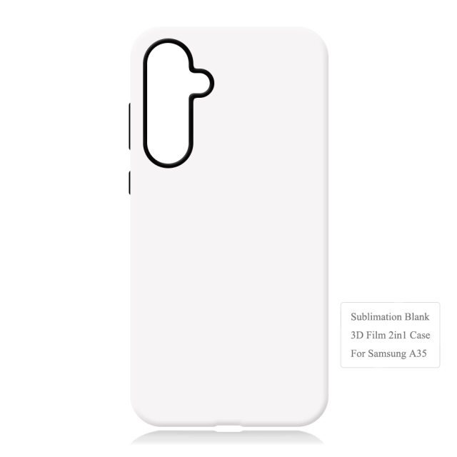New Arrival 3D 2in1 Film Case Sublimation Cover Customized DIY Cell Phone Case for Samsung A03S,A14,A23,A Series