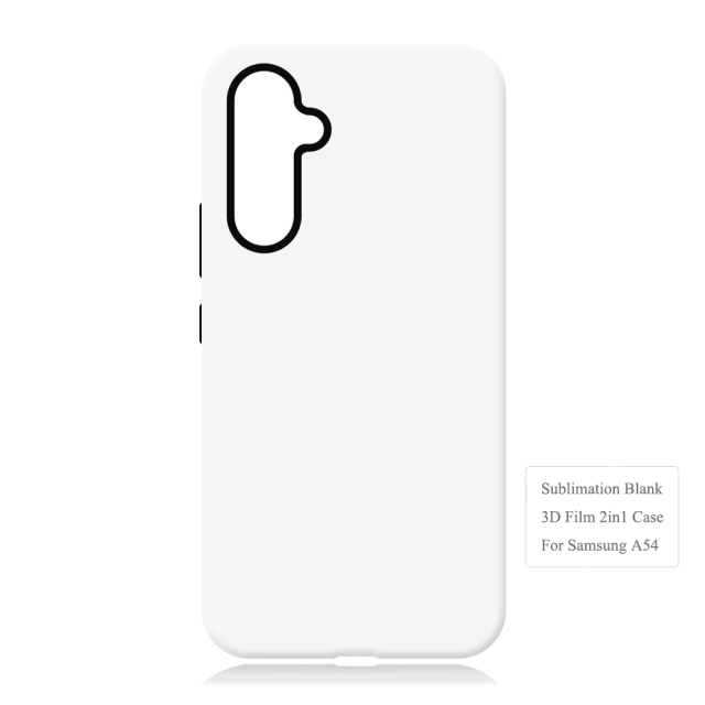 New Arrival 3D 2in1 Film Case Sublimation Cover Customized DIY Cell Phone Case for Samsung A03S,A14,A23,A Series