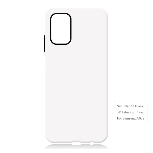 New Arrival 3D 2in1 Film Case Sublimation Cover Customized DIY Cell Phone Case for Samsung A03S,A14,A23,A Series