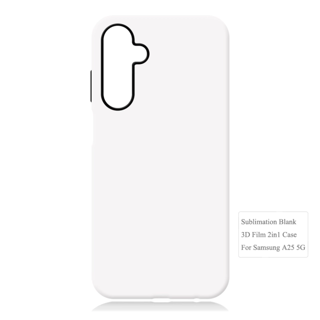 New Arrival 3D 2in1 Film Case Sublimation Cover Customized DIY Cell Phone Case for Samsung A03S,A14,A23,A Series