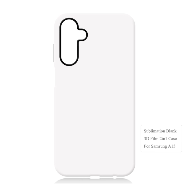 New Arrival 3D 2in1 Film Case Sublimation Cover Customized DIY Cell Phone Case for Samsung A03S,A14,A23,A Series