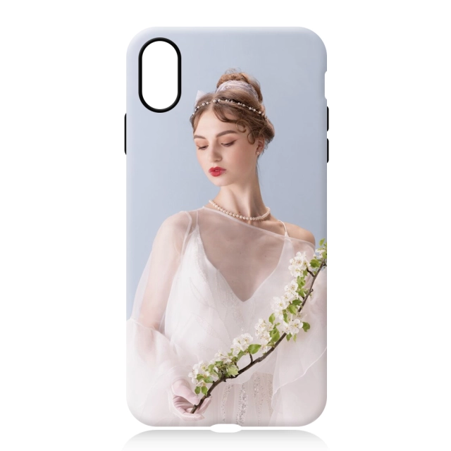 New Arrival 3D 2in1 Film Case Sublimation Cover Customized DIY Cell Phone Case for iPhone 7/8,12,14,15 Series