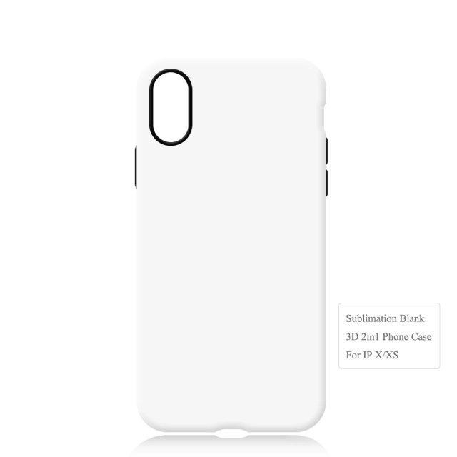 New Arrival 3D 2in1 Film Case Sublimation Cover Customized DIY Cell Phone Case for iPhone 7/8,12,14,15 Series