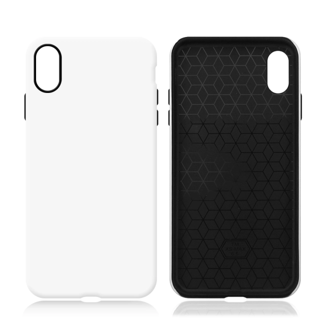 New Arrival 3D 2in1 Film Case Sublimation Cover Customized DIY Cell Phone Case for iPhone 7/8,12,14,15 Series