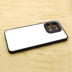 Sublimation Blank 2D TPU Phone Case With Aluminum Insert For Vivo Y03 4G,Vivo Y28 DIY Logo Phone Case