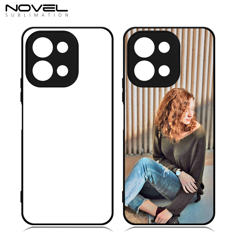Sublimation Blank 2D TPU Phone Case With Aluminum Insert For Vivo Y53,Y03 4G,Vivo Y28 DIY Logo Phone Case