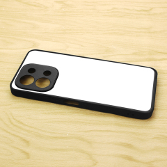 Sublimation Blank 2D TPU Phone Case With Aluminum Insert For Vivo Y03 4G,Vivo Y28 DIY Logo Phone Case