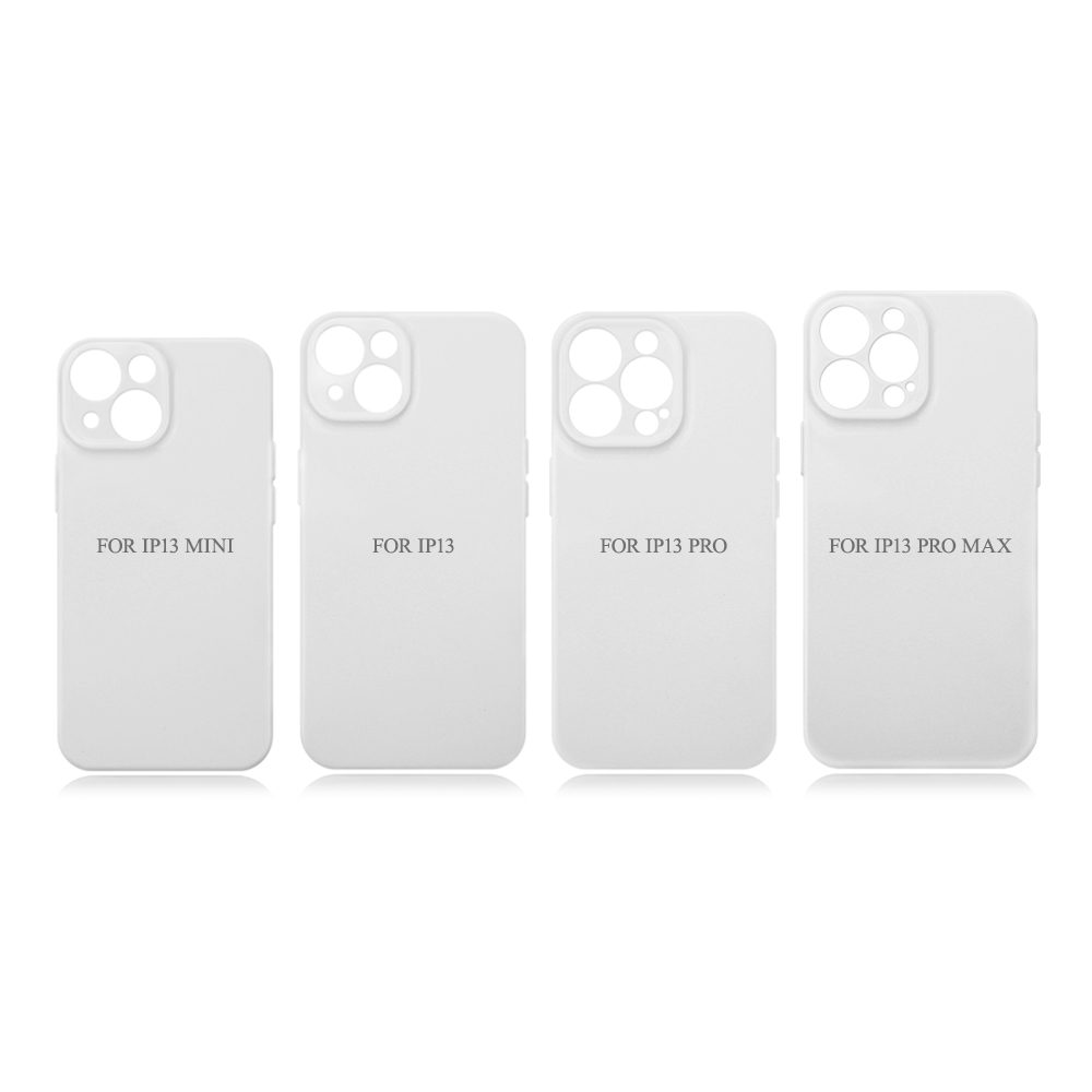 Sublimation 3D Film TPU Phone Case For iPhone 17,16,15,14,13,12 Series Sublimation 3D Soft Coated Phone Case 3D Heat Transfer Silicone Phone Case