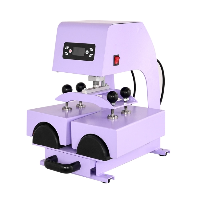 Sublimation Electric Shin Guards Heat Transfer Printing Machine CH2402 Automatic Shin Pad Machine