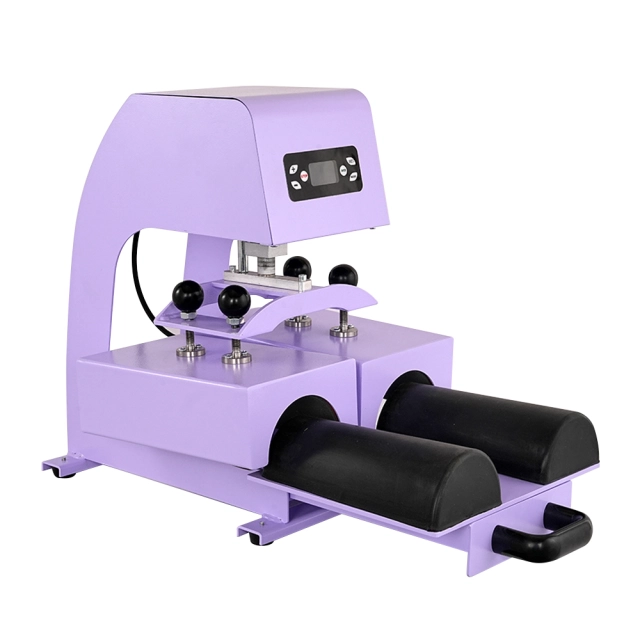 Sublimation Electric Shin Guards Heat Transfer Printing Machine CH2402 Automatic Shin Pad Machine