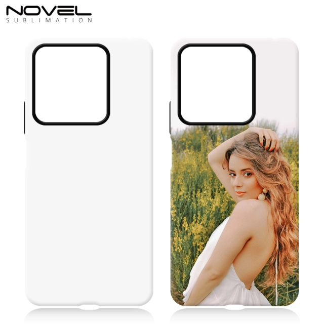 New Arrival 3D 2in1 Film Case Sublimation Cover Customized DIY Cell Phone Case for Redmi Note 13 Series