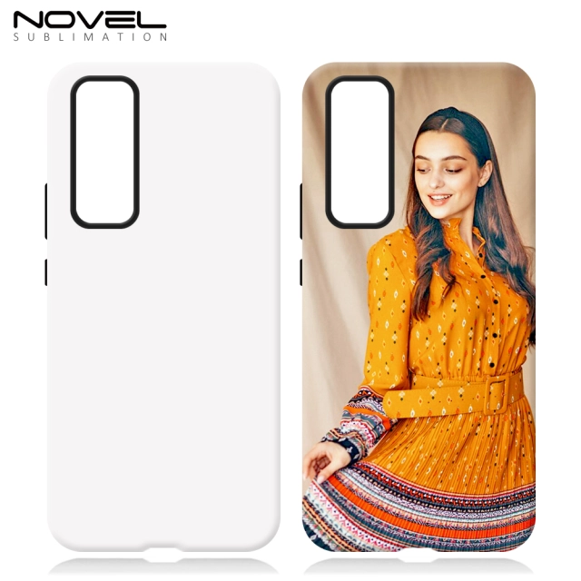 New Arrival 2in1 3D Film case Sublimation cover customized DIY Cell Phone case for Huawei Nova 12,Nova 12 Pro