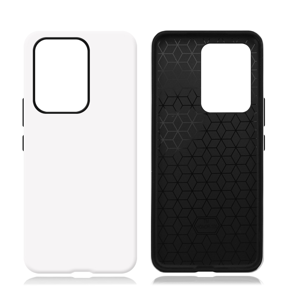 New Arrival 2in1 3D Film case Sublimation cover customized DIY Cell Phone case for Honor 60,80,90,100,Honor 100 Pro