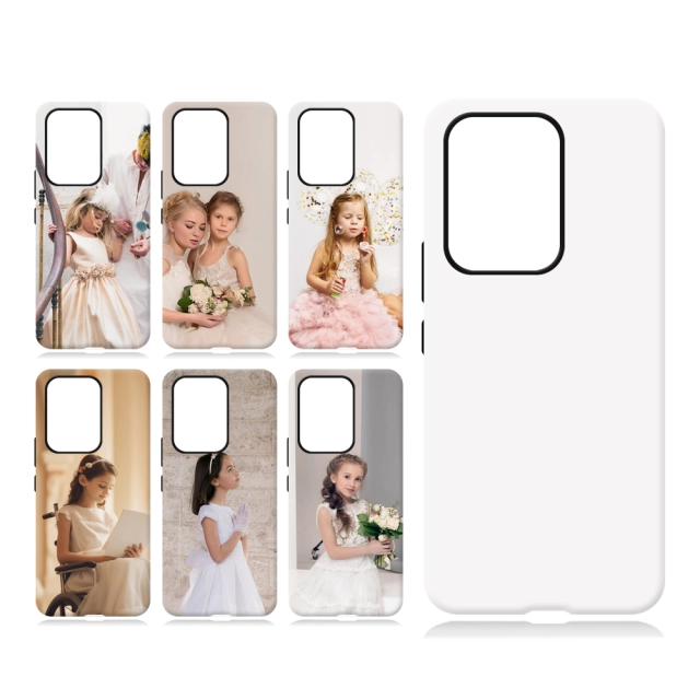 New Arrival 2in1 3D Film case Sublimation cover customized DIY Cell Phone case for Honor 100,Honor 100 Pro