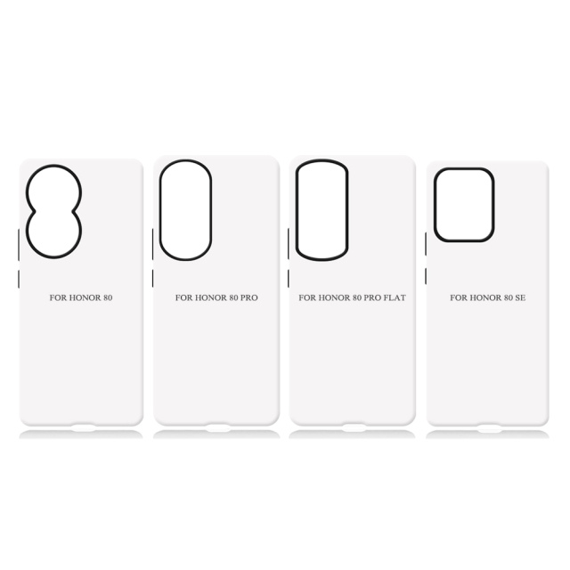 New Arrival 2in1 3D Film case Sublimation cover customized DIY Cell Phone case for Honor 60,80,90,100,Honor 100 Pro