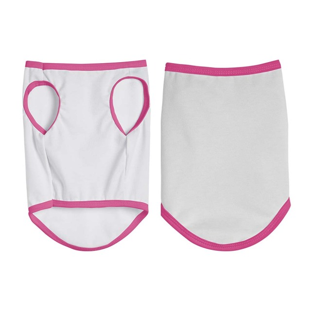 High Quality Sublimation Pet Clothes Blank Polyester Pet Clothes Pet Products Dog T-shirt Pet Accessories For Heat Press Printing