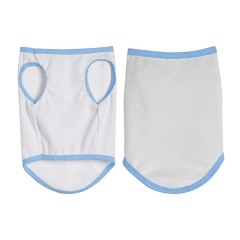 High Quality Sublimation Pet T-shirt Blank Polyester Pet Clothes Pet Products Dog Clothes Pet Accessories For Heat Press Printing