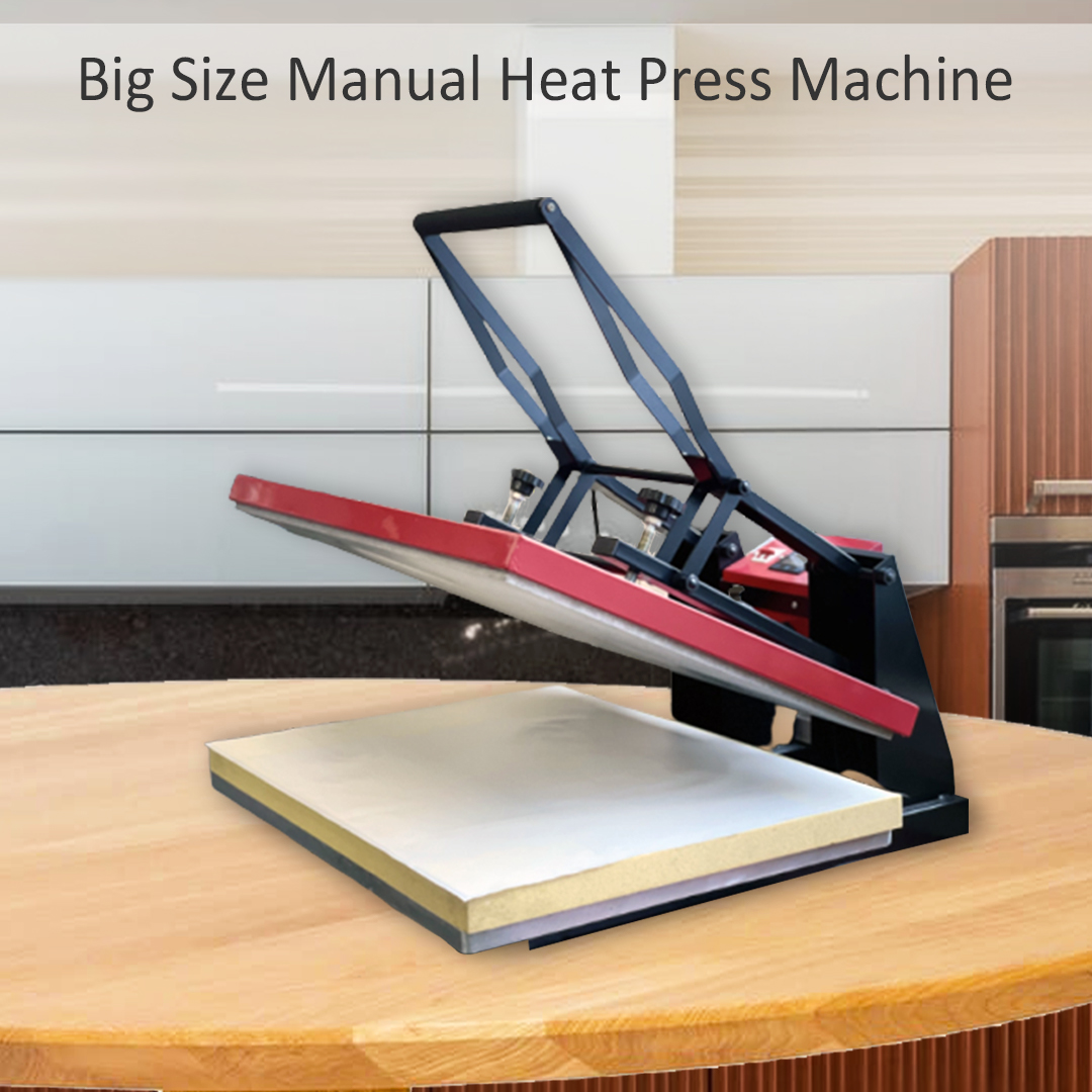 Big Size Manual Heat Press Machine For T-shirt Printing DHP-5070-1 DHP-6080-1 DHP-30100
