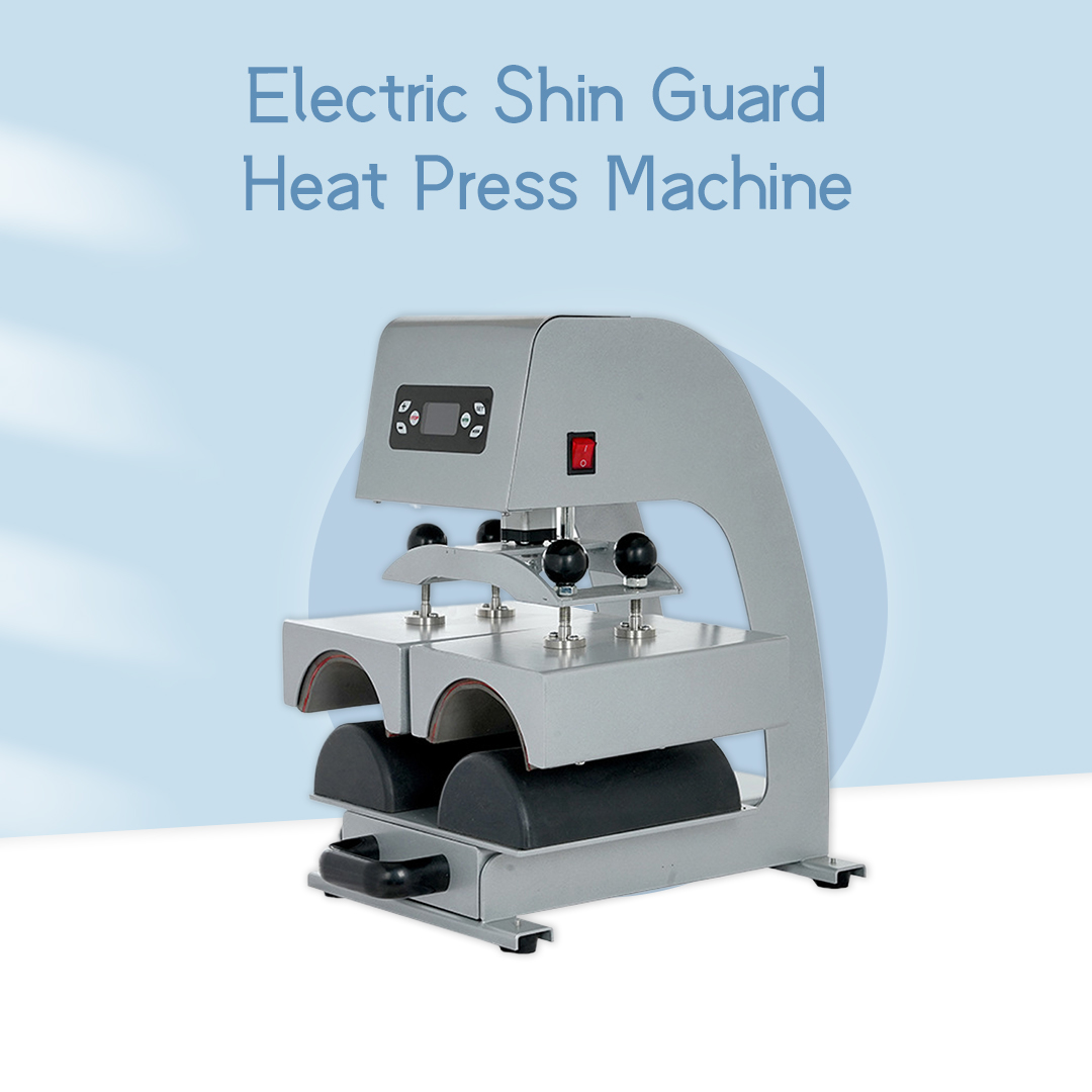 Sublimation Electric Shin Guards Heat Transfer Printing Machine CH2402 Automatic Shin Pad Machine