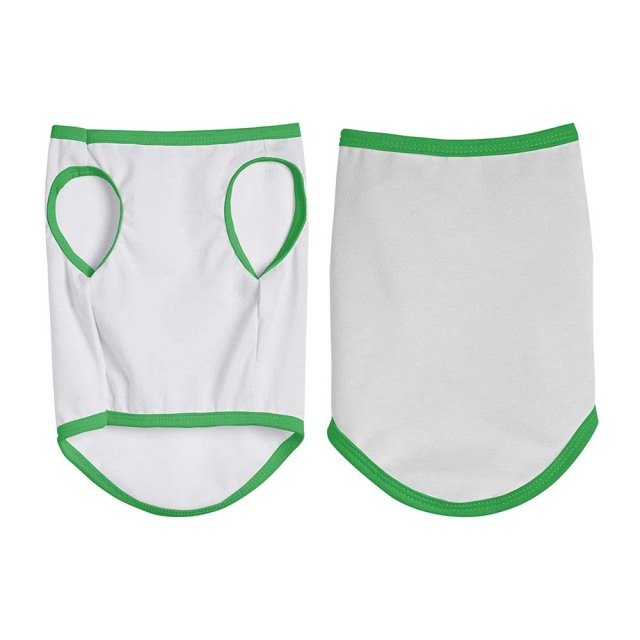 High Quality Sublimation Pet Clothes Blank Polyester Pet Clothes Pet Products Dog T-shirt Pet Accessories For Heat Press Printing