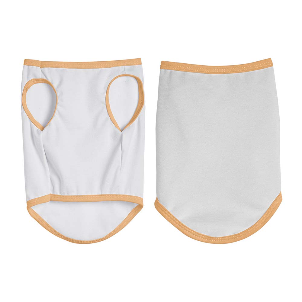 High Quality Sublimation Pet T-shirt Blank Polyester Pet Clothes Pet Products Dog Clothes Pet Accessories For Heat Press Printing