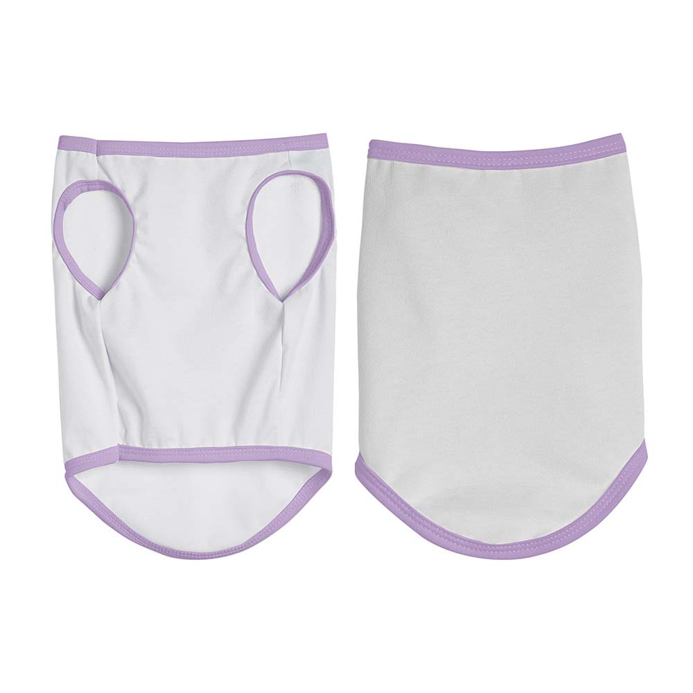 High Quality Sublimation Pet T-shirt Blank Polyester Pet Clothes Pet Products Dog Clothes Pet Accessories For Heat Press Printing