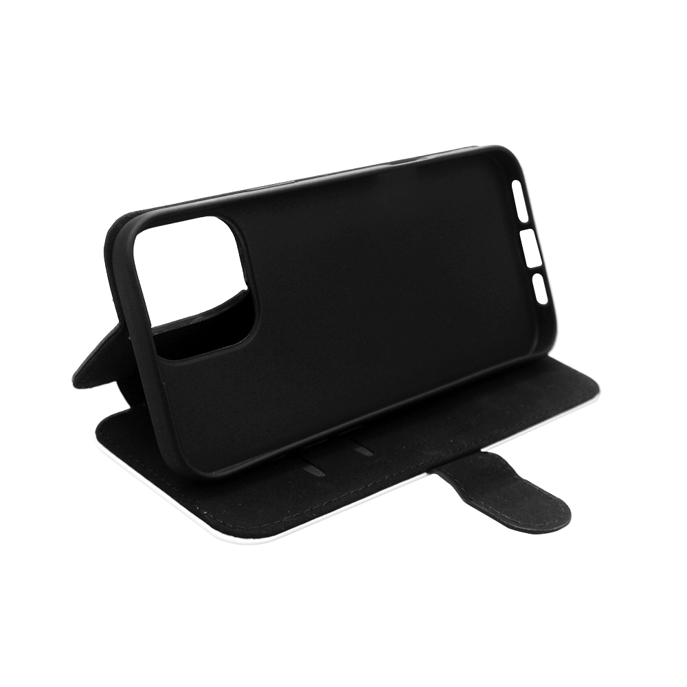 Sublimation Blank PU Leather Flip Phone Case for iPhone 17, 16 Series,iPhone Series TPU Inside Wallet with Card Holder and Stand