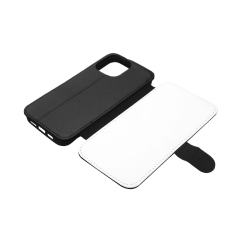 Sublimation Blank PU Leather Flip Phone Case for iPhone 16,iPhoen 16 Pro Max,iPhone Series TPU Inside Wallet with Card Holder and Stand