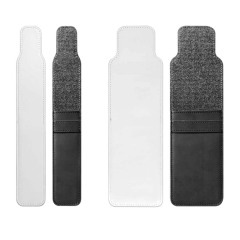 Sublimation Pencil Holder Bag Customized Blank PU Leather Pencil Case