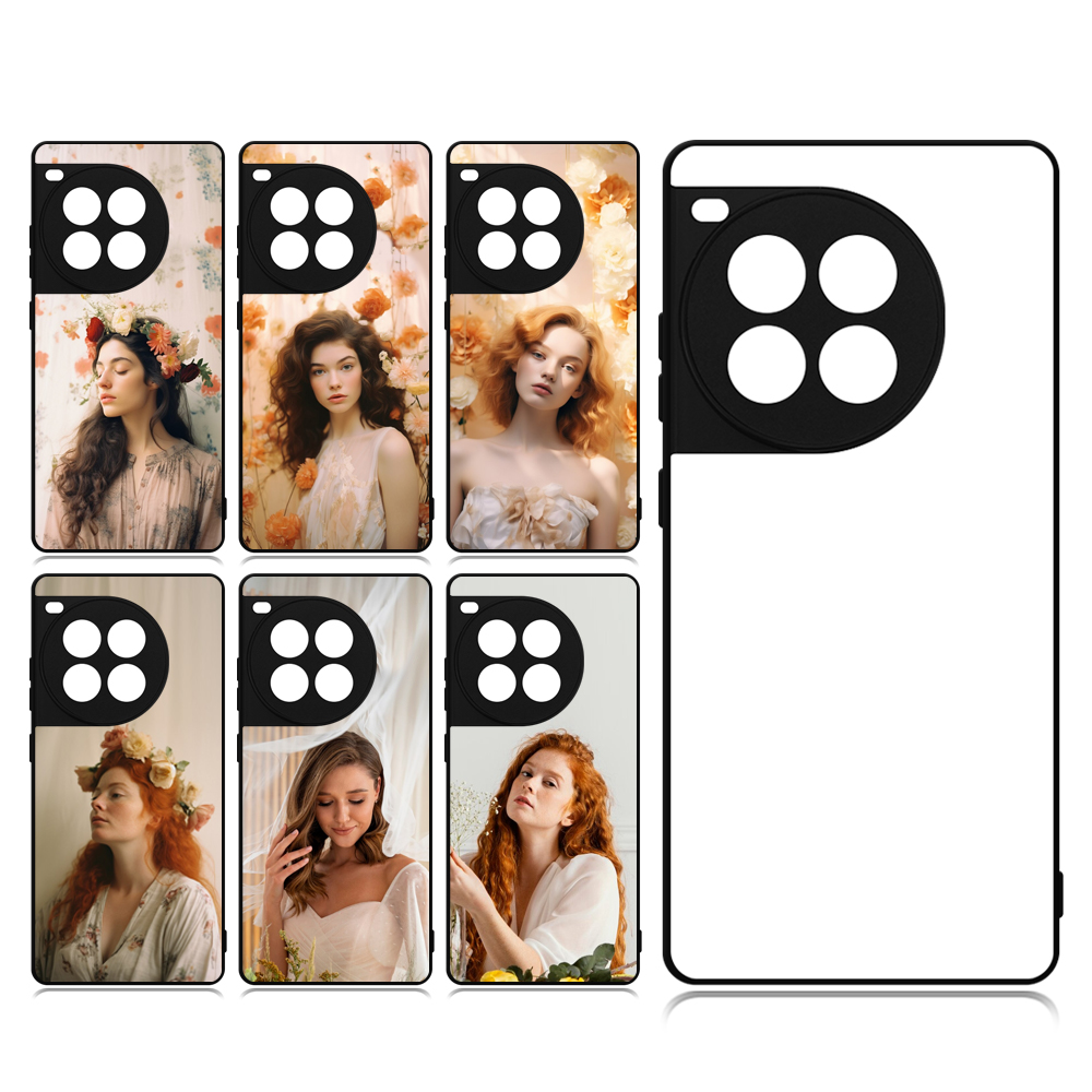 Blank Phone Case for One Plus ACE 2,ACE 3, ACE 3 Pro,ACE 3V,ACE5 5G CN Sublimation 2D TPU Phone Case With Aluminum Insert