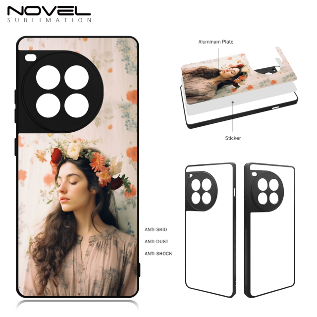 New Arrival for One Plus ACE 3, ACE 3V Sublimation 2D TPU Phone Case With Aluminum Insert