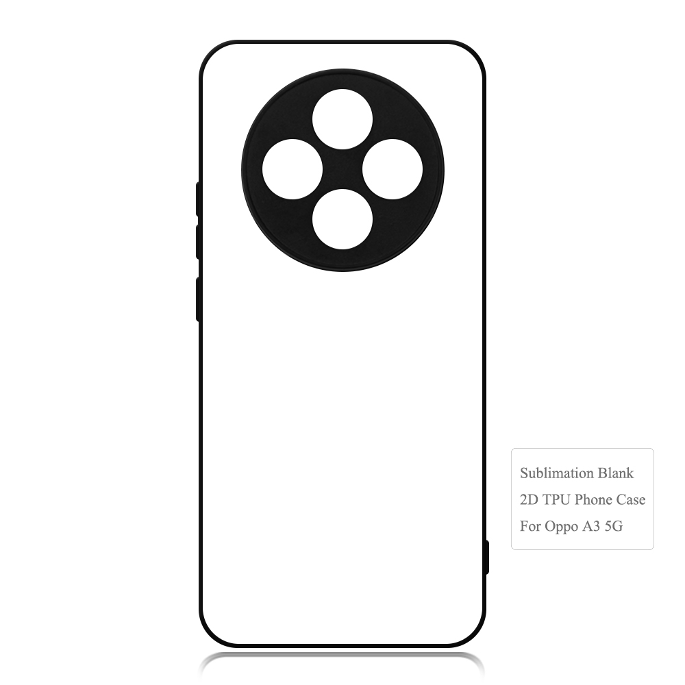 For Oppo A2 Pro 5G,Oppo A3 Pro,Oppo A3 5G Sublimation 2D TPU Case With Aluminum Insert DIY Phone Shell