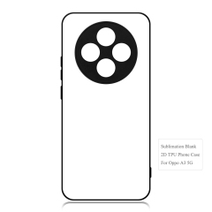For Oppo A2 Pro 5G,Oppo A3 Pro,Oppo A3 5G Sublimation 2D TPU Case With Aluminum Insert DIY Phone Shell
