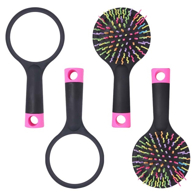 Sublimation Blank Plastic Comb Colorful Comb Air Cushion Massager Hairdressing Brush, Airbag Massage Comb