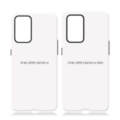 New Arrival 3D 2in1 Film Case Sublimation Cover Customized DIY Cell Phone Case for Oppo Reno 4,6,9,10 Series