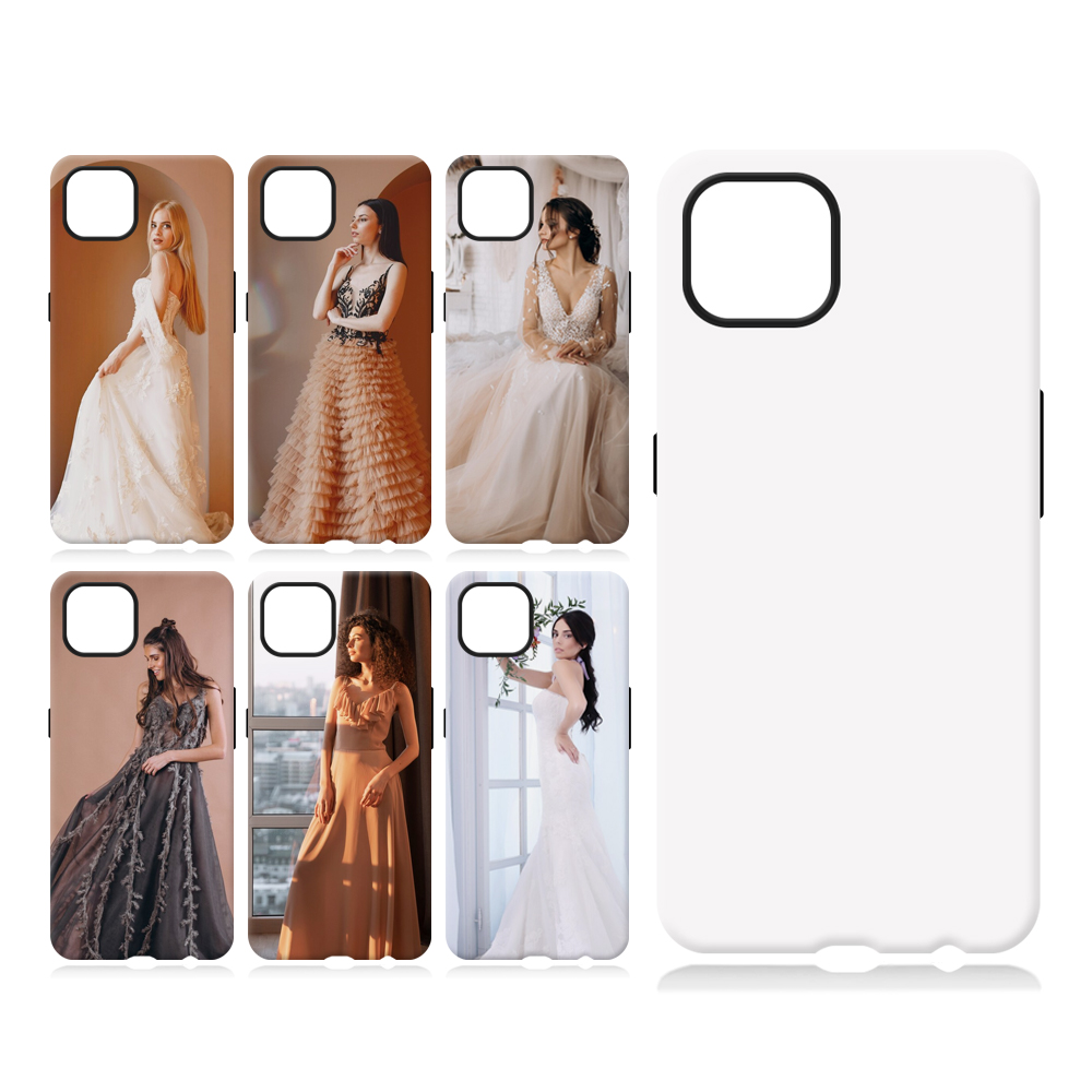 New Arrival 3D 2in1 Film Case Sublimation Cover Customized DIY Cell Phone Case for Oppo Reno 4,6,9,10 Series
