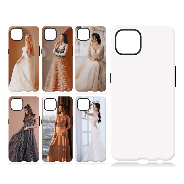 New Arrival 3D 2in1 Film Case Sublimation Cover Customized DIY Cell Phone Case for Oppo Reno 4,6,9,10 Series