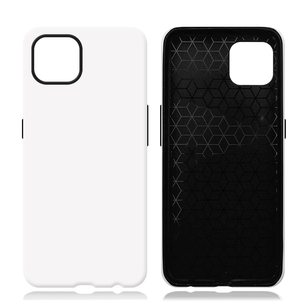 New Arrival 3D 2in1 Film Case Sublimation Cover Customized DIY Cell Phone Case for Oppo Reno 4,6,9,10 Series