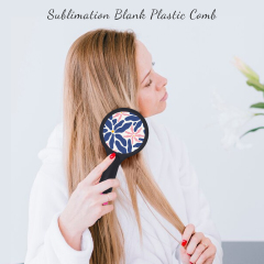 Sublimation Blank Plastic Comb Colorful Comb Air Cushion Massager Hairdressing Brush, Airbag Massage Comb