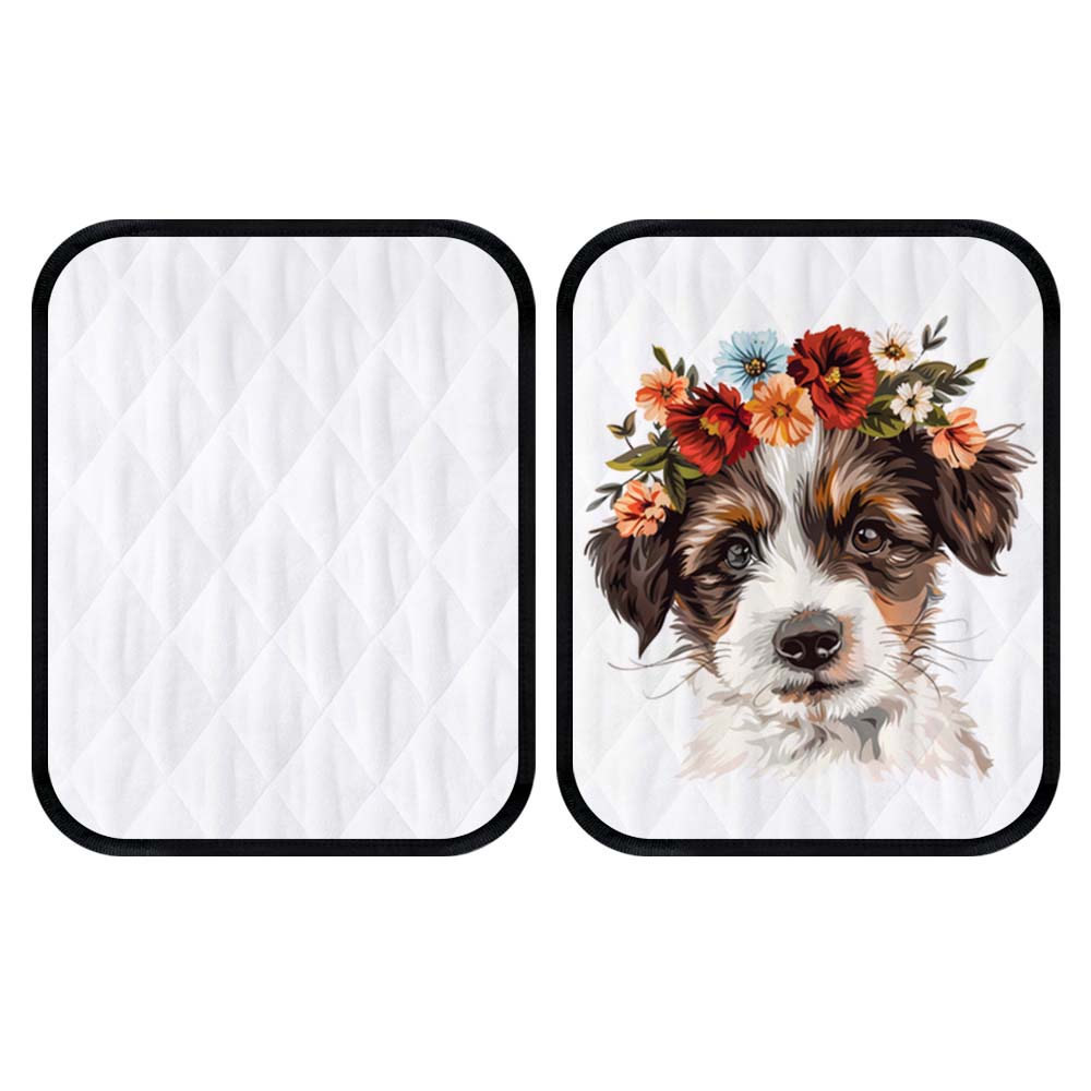 Custom Blank Sublimation Pet Mat Flannel Lovely Cat & Dog Printable Pet Mat