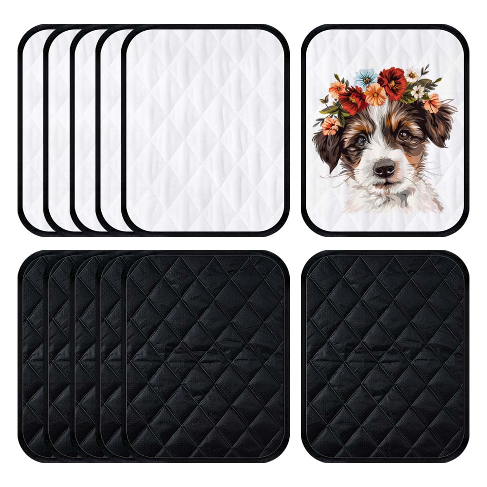 Custom Blank Sublimation Pet Mat Flannel Lovely Cat & Dog Printable Pet Mat