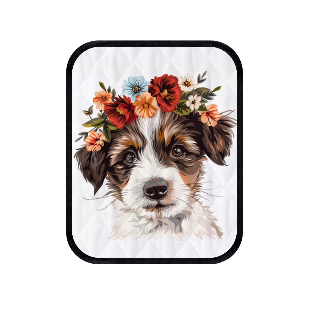 Custom Blank Sublimation Pet Mat Flannel Lovely Cat & Dog Printable Pet Mat