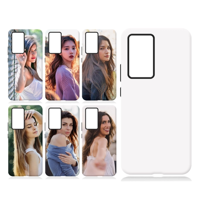 New Arrival 3D 2in1 Film Case Sublimation Cover Customized DIY Cell Phone Case for Vivo IQOO 8,9,10,11 Series