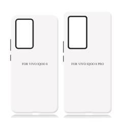New Arrival 3D 2in1 Film Case Sublimation Cover Customized DIY Cell Phone Case for Vivo IQOO 8,9,10,11 Series