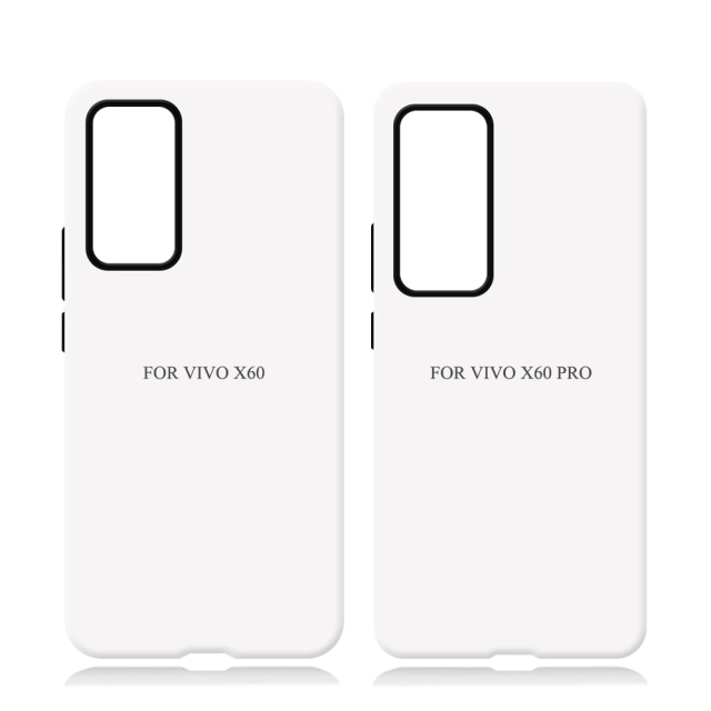 New Arrival 3D 2in1 Film Case Sublimation Cover Customized DIY Cell Phone Case for Vivo X50,X60,X70,X80,X90 Series