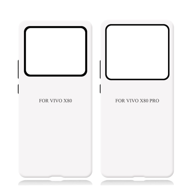 New Arrival 3D 2in1 Film Case Sublimation Cover Customized DIY Cell Phone Case for Vivo X50,X60,X70,X80,X90 Series