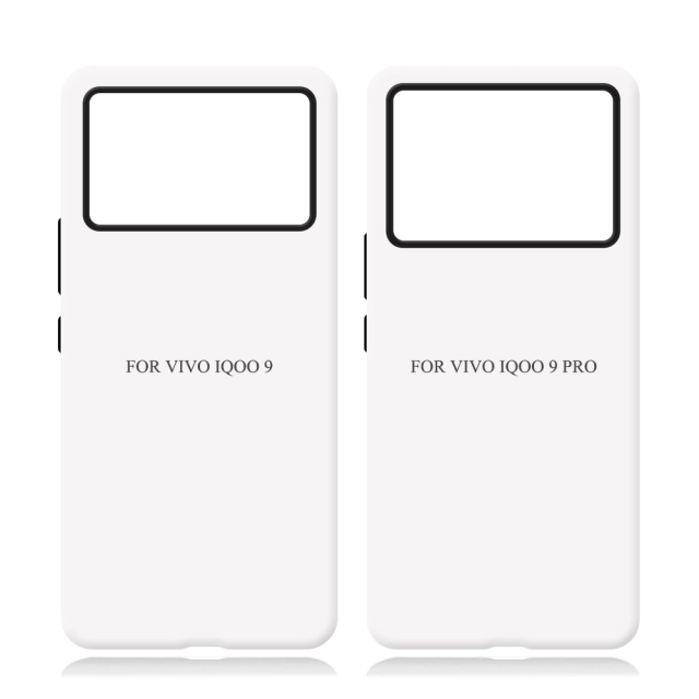 New Arrival 3D 2in1 Film Case Sublimation Cover Customized DIY Cell Phone Case for Vivo IQOO 8,9,10,11 Series