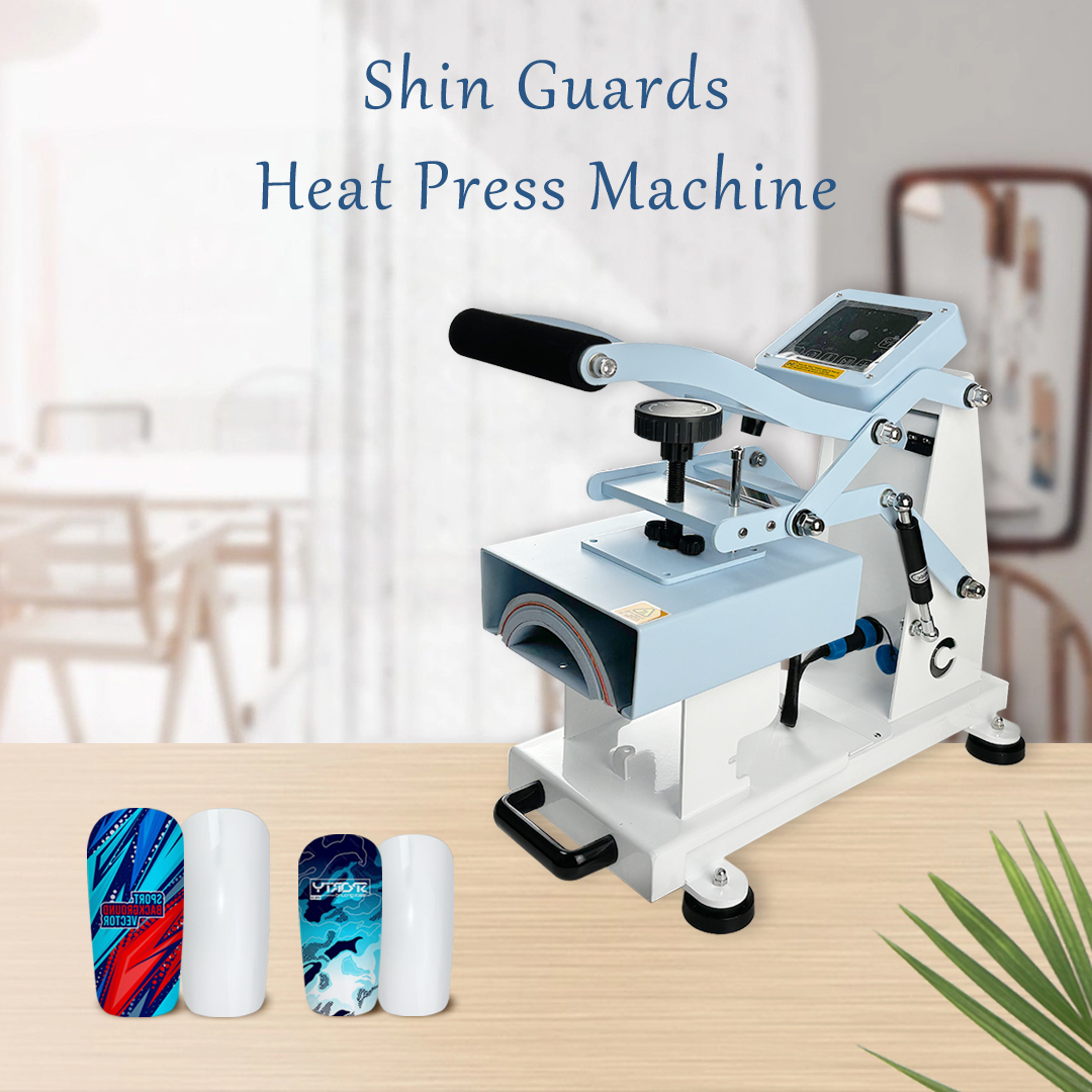 Upgraded Version Sublimation Shin Guard Heat Press Transfer Printing Machine for Single Shin Guard