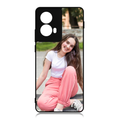New Arrival Sublimation Blank 2D TPU Phone Case for Moto Edge 5G (2024) DIY Shell With Aluminum Sheet