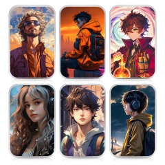 Sublimation Blank Car Magnetic Wireless Charger MagSafe Car Mount Charger Phone Holder Mount for iPhone